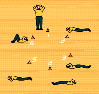 Gráfico de ejercicio Circuito de Admominales