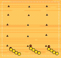 Gráfico de ejercicio Juego de velocidad