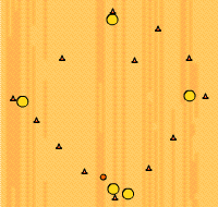 Gráfico de ejercicio Botes en el circuito